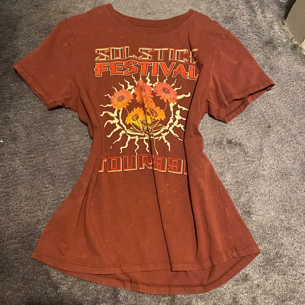 vintage music festival tshirt